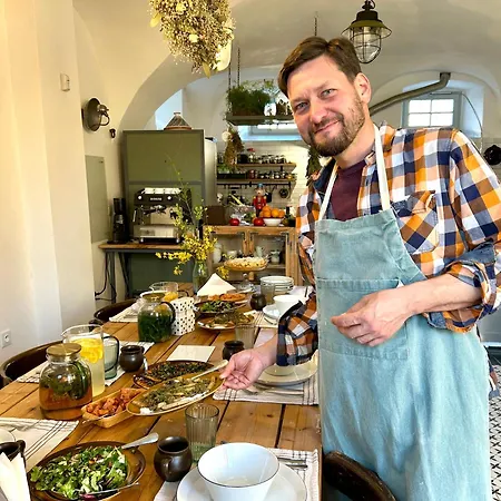 게스트하우스 Dwie Brzozy Wegetarianskie Siedlisko Wlen